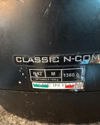 Casco Jet NOLAN N42 Classic N-Com Nero + Parasole