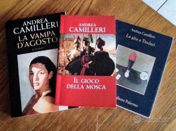 TRIS DI LIBRI DI ANDREA CAMILLERI