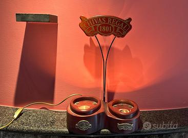 Lampada espositore pubblicitario Chivas Regal 1801