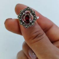 Anello in pietre ROSSA