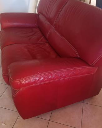 divano 2 posti pelle