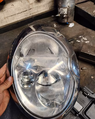 faro anteriore sinistro mini r53