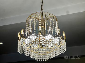 2 lampadari di cristallo