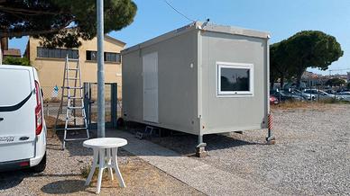 Modulo ufficio arredato 6mt x 2,5 x 2,4