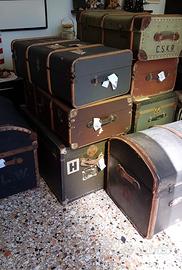 Bauli vintage oroginali da viaggio, primi ‘900