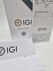 Diamante Naturale Certificato IGI 0.70 Ct G VS1