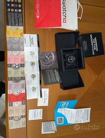 Omega Swatch Snoopy nero