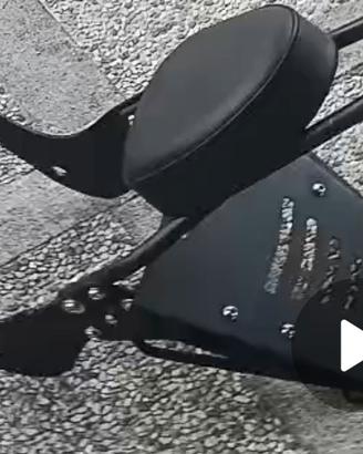 sissy bar Royal enfield super meteor 650