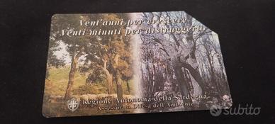 Scheda telefonica tiratura limitata