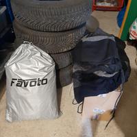 4 ruote invernali 175/65 R 15 + coprisedili