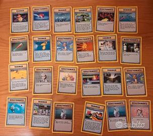 25 carte ADDESTRAMENTO POKEMON 