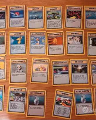 25 carte ADDESTRAMENTO POKEMON 