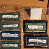 Sodimm DDR3 ram 28gb 7 banchi da 4gb 12800