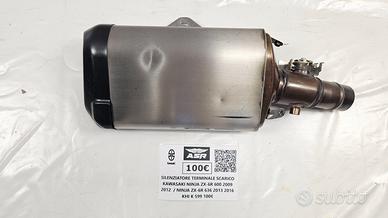 TERMINALE DI SCARICO ORIGINALE KAWASAKI NINJA ZX6R
