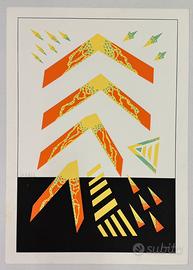 Quadro serigrafia contemporanea 50x70,arte moderna