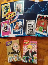 Uno  anime mc Donald's happy meal spy X family ecc