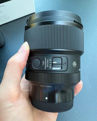 Sigma 85mm f/1.4 DG DN ART attacco Sony