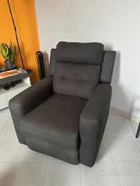Poltrona relax reclinabile Milos