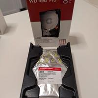 WD Red Pro 8TB NAS Hard Disk Interno 3,5"