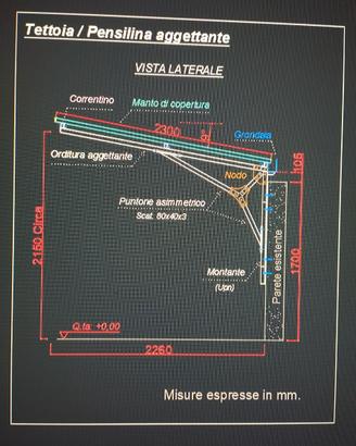 Tettoia - Pensilina 