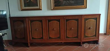 Credenza madia in legno in stile arte povera