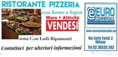 035/23 RISTORANTE PIZZERIA con forno a Legna