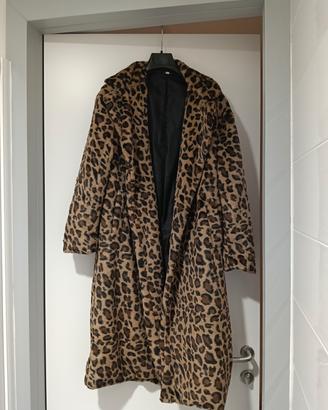 cappotto leopardato shein