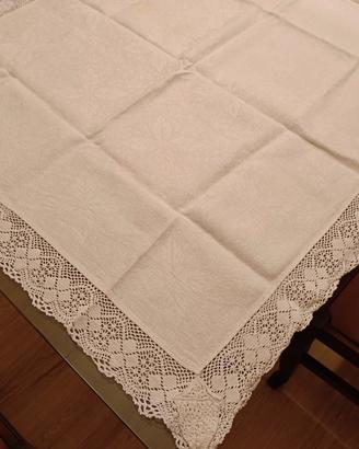 tovaglia antica in lino