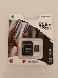Kingston Micro SD 256Gb + Adattatore