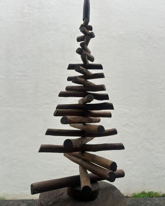 Alberi di Natale realizzati a mano