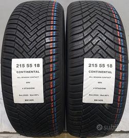 2 GOMME 215 55 18 CONTINENTAL BR1426
