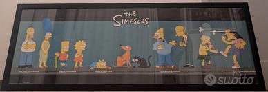 Poster The Simpsons con cornice