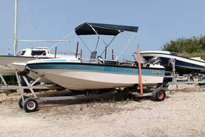 Barca a motore Rio cross 450 con Evinrude E40TL 40