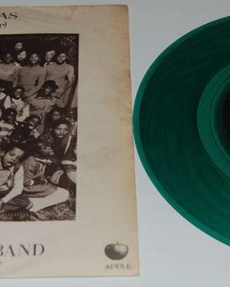 JOHN & YOKO 45 GIRI "7 HAPPY XMAS VINILE VERDE