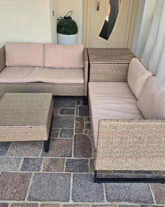 divanetto da giardino