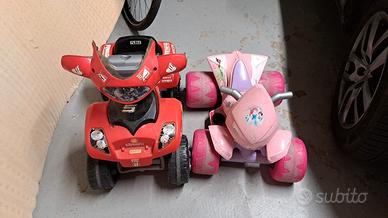 Due Quad giocattolo 