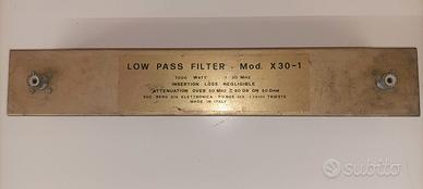 Filtro passa basso 1-30 MHz 1 kw