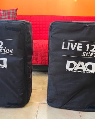 DAD Dynamic Audio Device LIVE 12A con custodie
