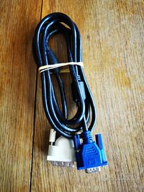 Cavo da DVI-A a VGA 15 pins