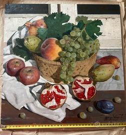 Natura Morta Olio su tavola GIUSEPPE CACCIAPUOTI