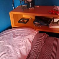 Letto singolo e  sottoletto 