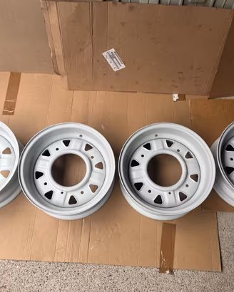 4 CERCHI CMR 12X4,50 PER FIAT 500 N D F L R  EPOCA
