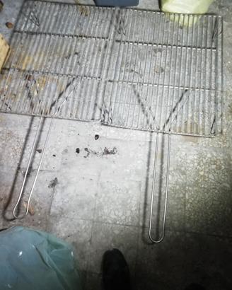 griglie per braciate acciaio inox 18/10