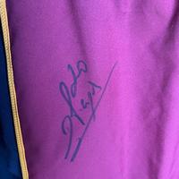 Pantaloncini Roma calcio autografati