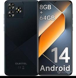 Smartphone oukitel C53 8/64 GB nuovo 
