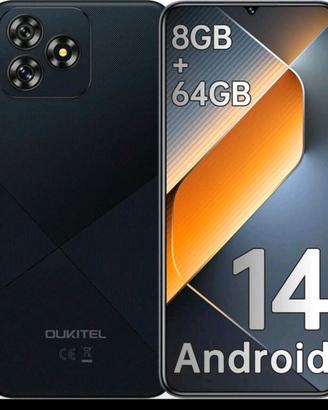 Smartphone oukitel C53 8/64 GB nuovo 