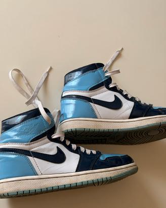 Nike Air Jordan 1 High OG "UNC Patent Leather"