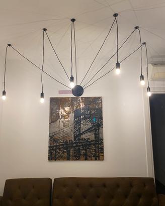 Lampadario nero