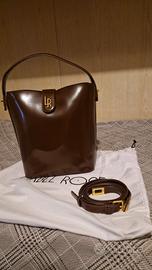 borsa secchiello label rose 