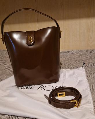 borsa secchiello label rose 